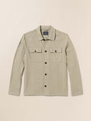 Movement™ Linen Shirt Jacket - Sage Cliff