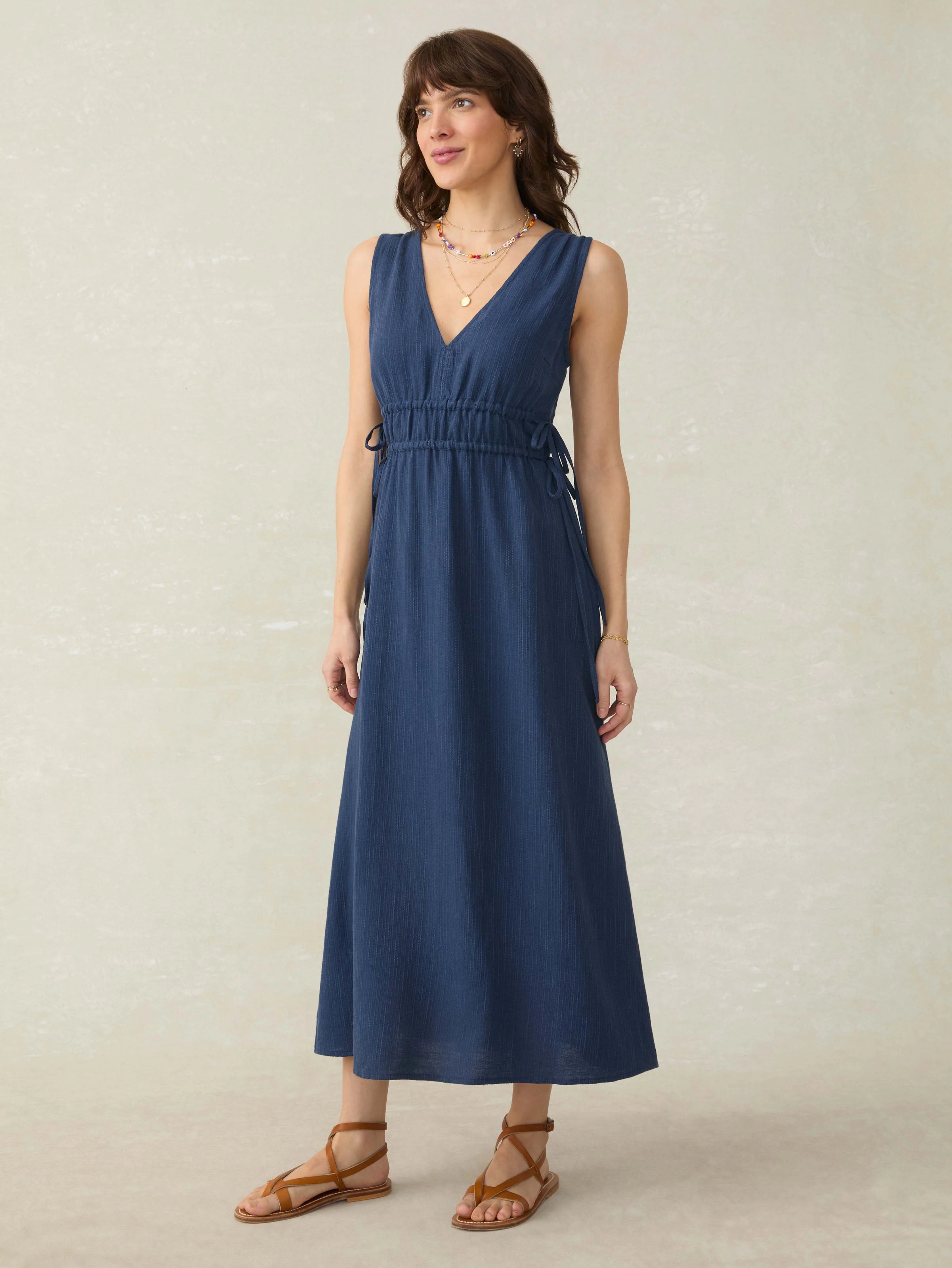 Sandbar Dress - Deep Sea Navy