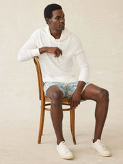 Sunwashed Slub Hoodie (Tall) - White