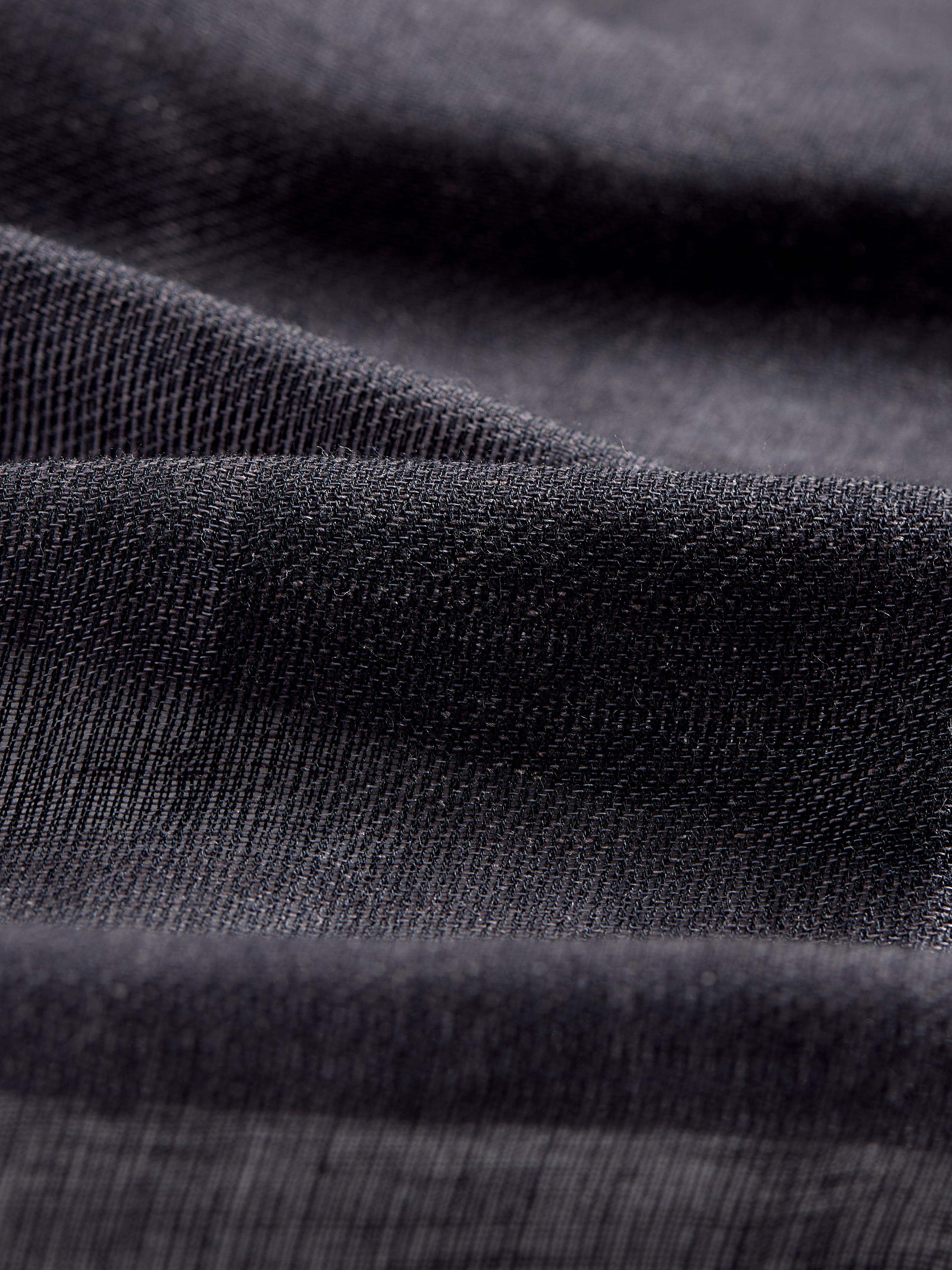 Signature Linen Wrap - Black