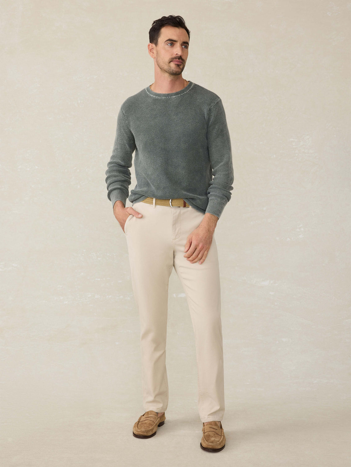 Coastline Stretch Chino - Stone