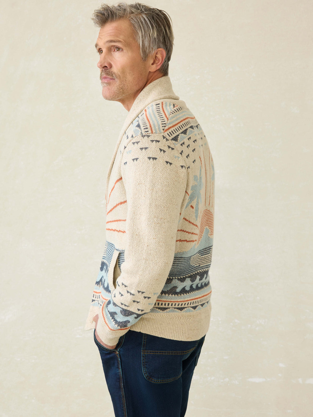 Cardigan Sweater - Sand Island