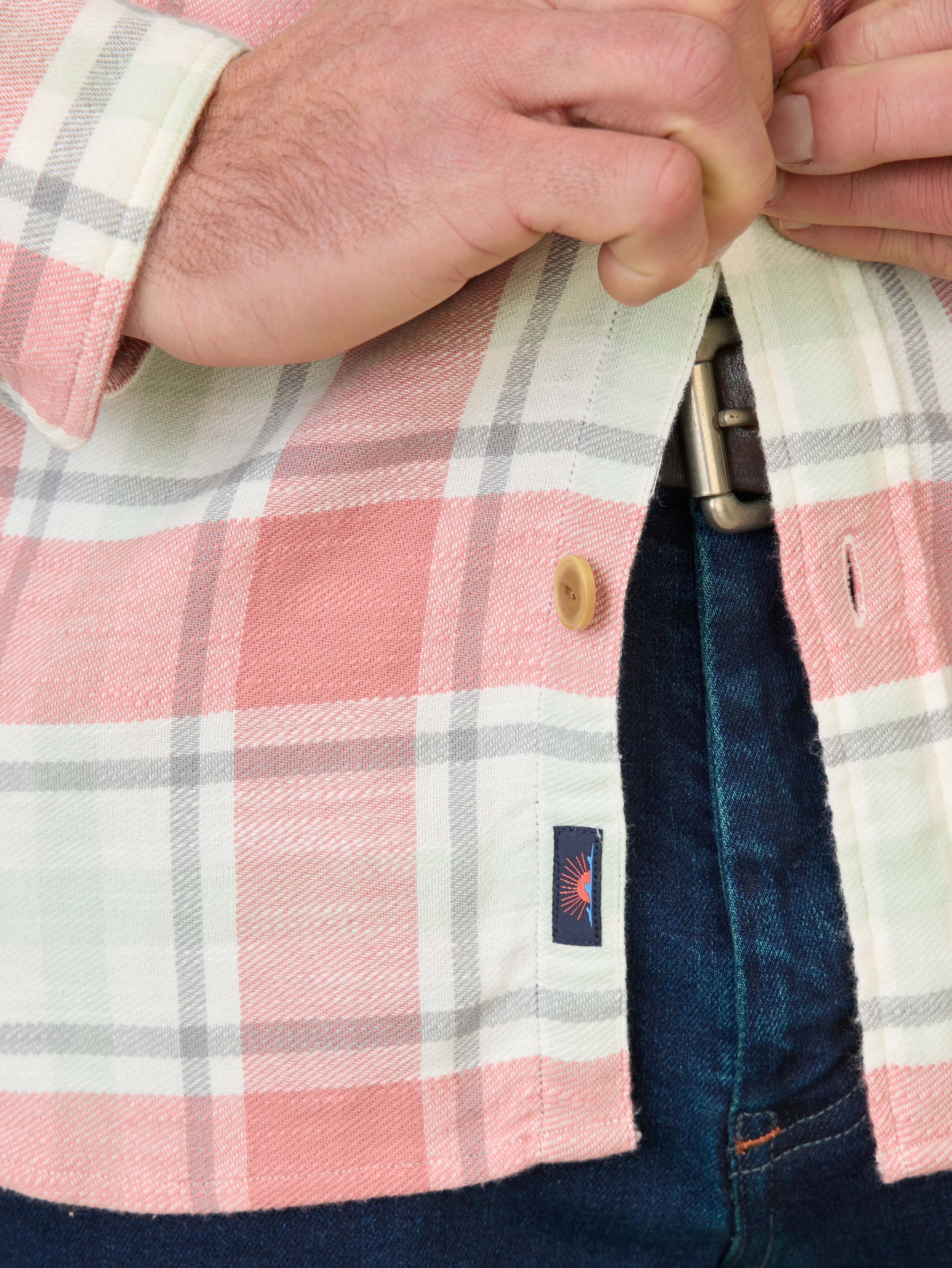 Mill Creek Overshirt - Red Cliff Plaid