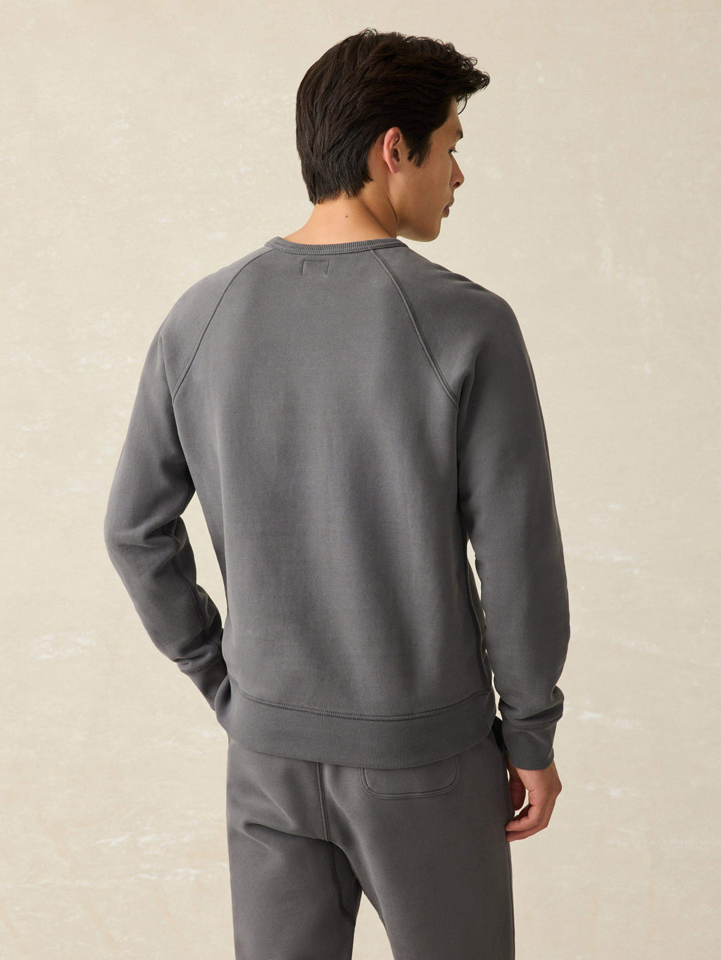 High Standard Fleece Crewneck - Mountain Black