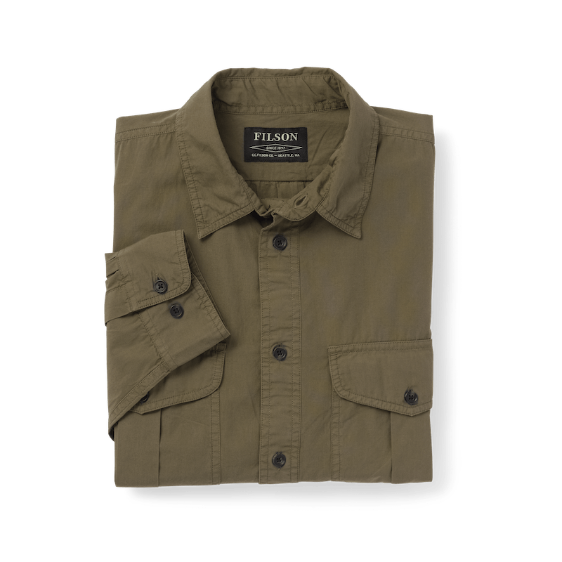 Washed Feather Cloth Shirt
