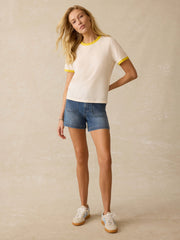Sunwashed Regenerative Essential Tee - Passion Fruit