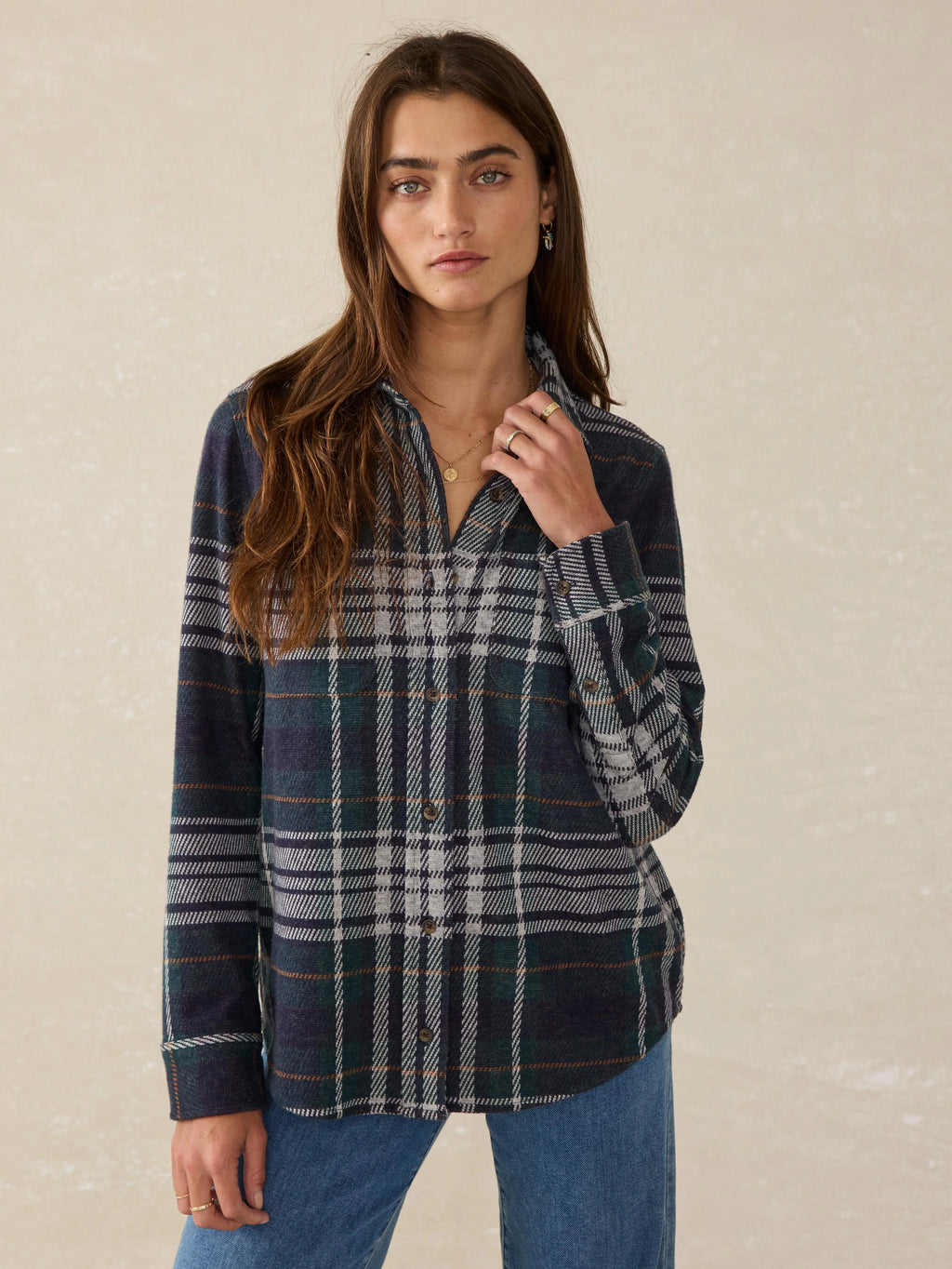 Legend™ Sweater Shirt - Blue Ridge Plaid