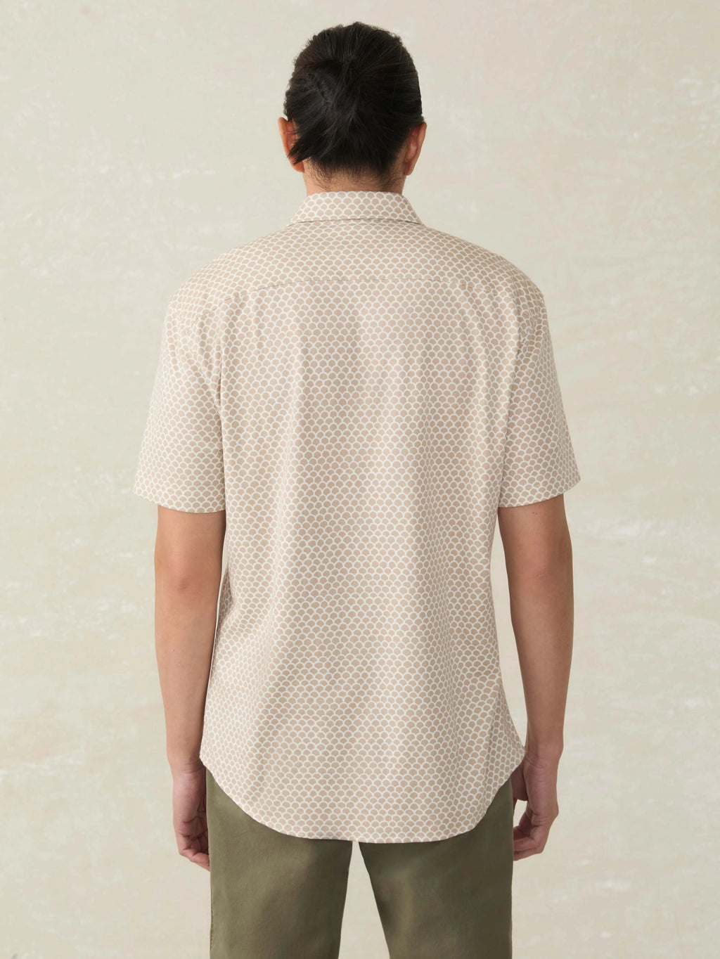 Short-Sleeve Hermosa Shirt - Island Sand Fishscale