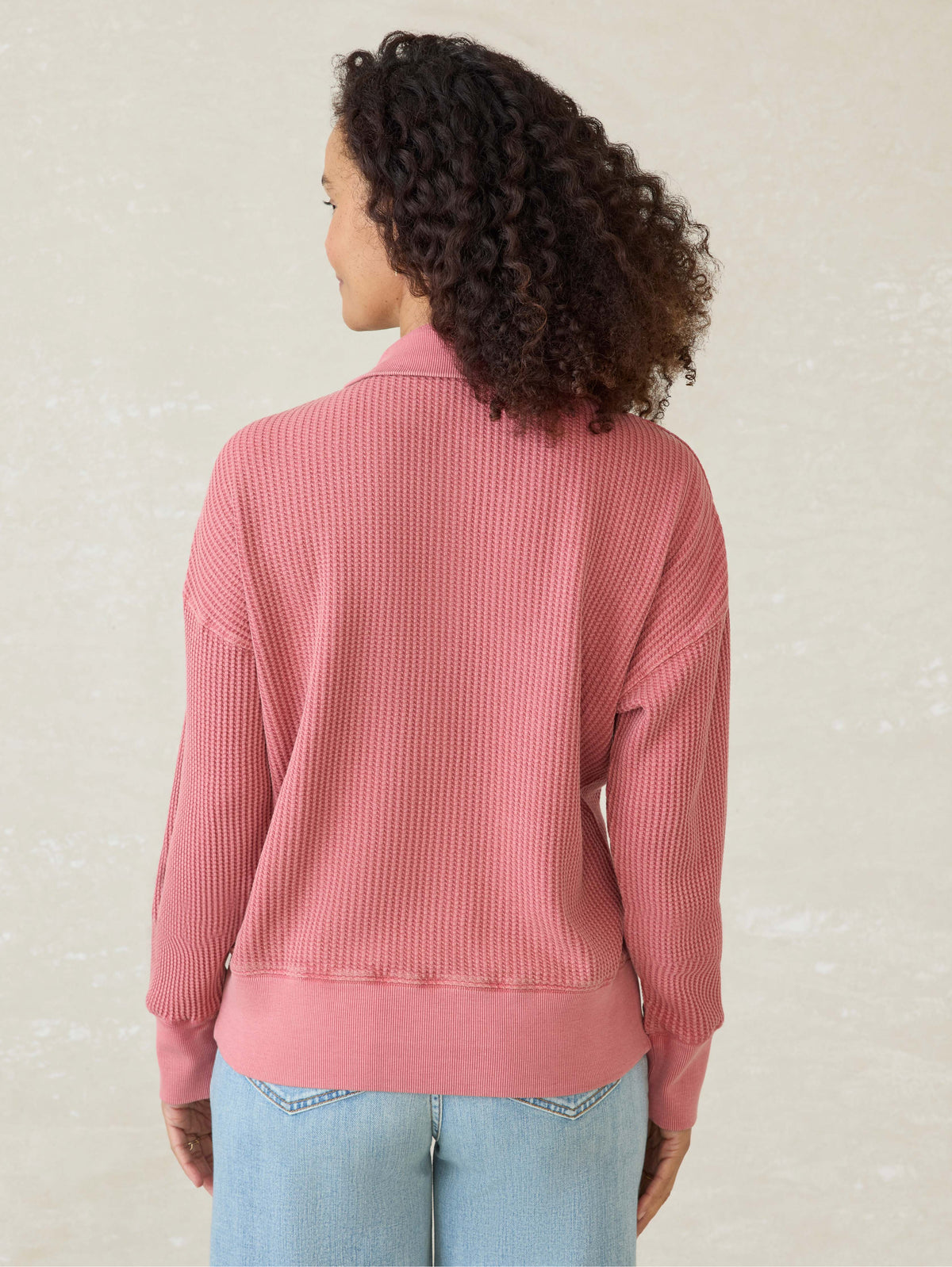 Après Waffle Henley - Baroque Rose