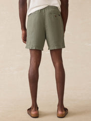 Essential Linen Short (6.5" Inseam) - Spruce