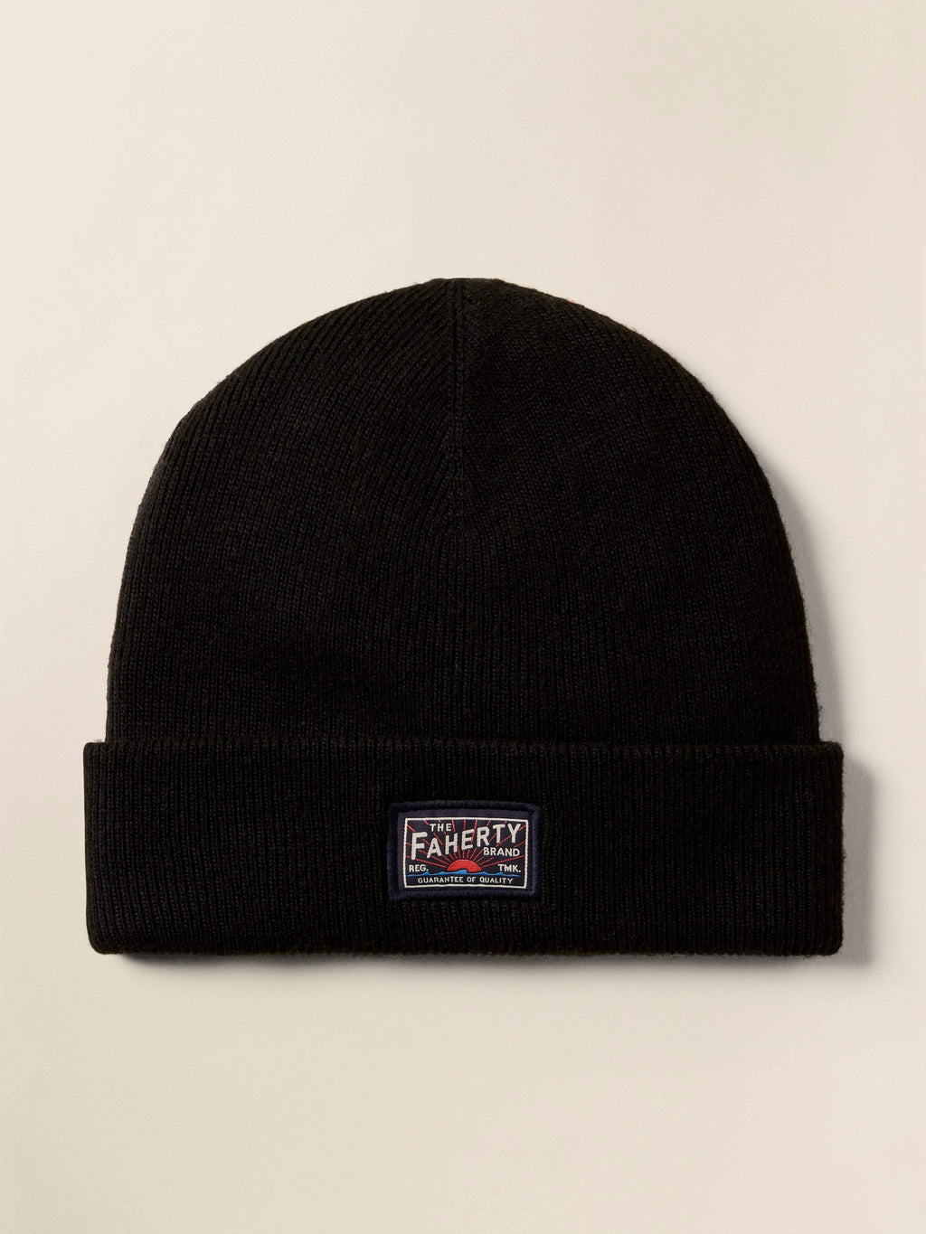 Faherty Logo Beanie - Black