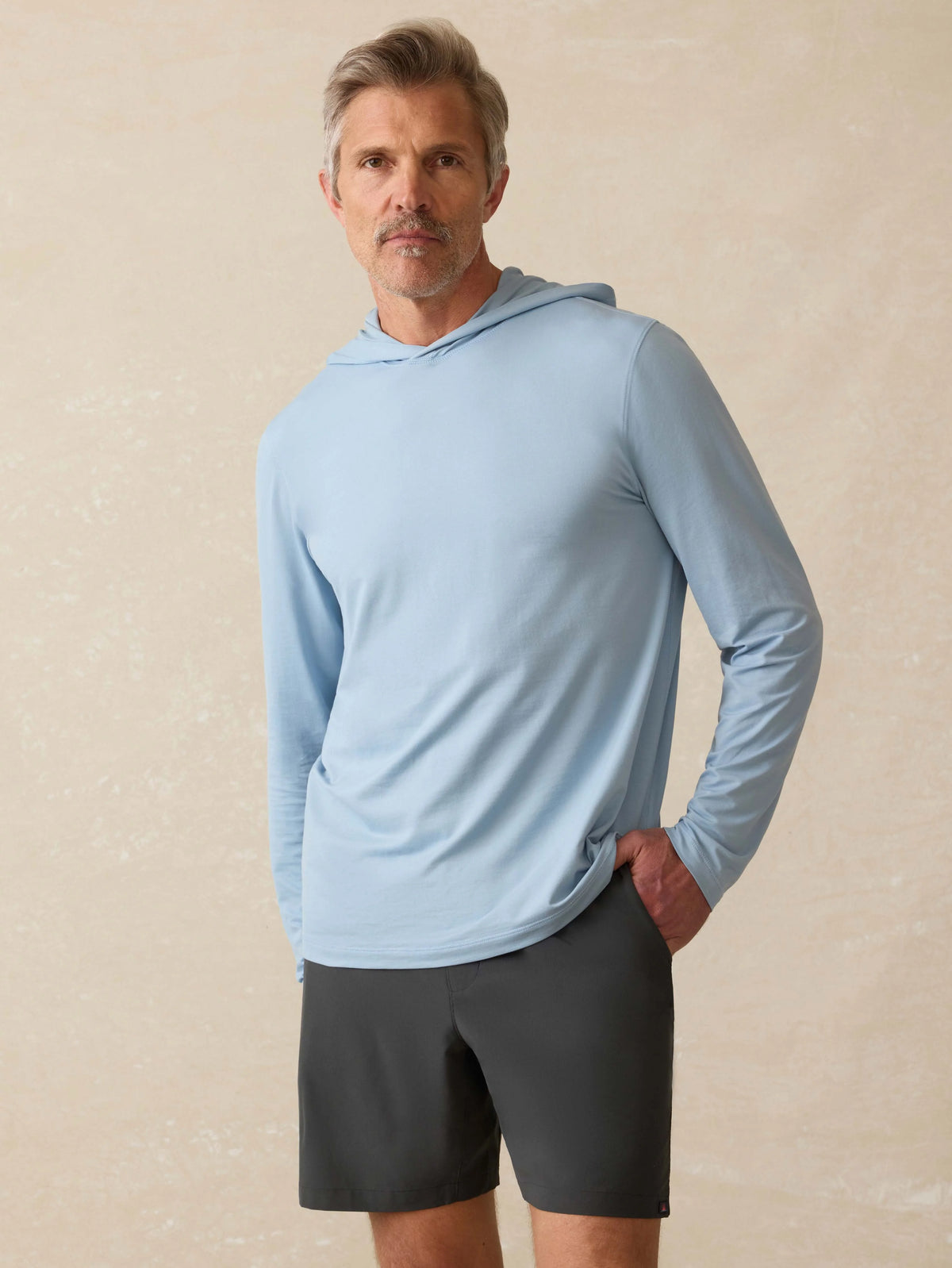 Shorelite UPF Hoodie - Blue Breeze