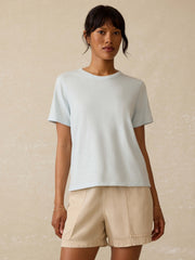 Sunwashed Regenerative Essential Tee - Sky