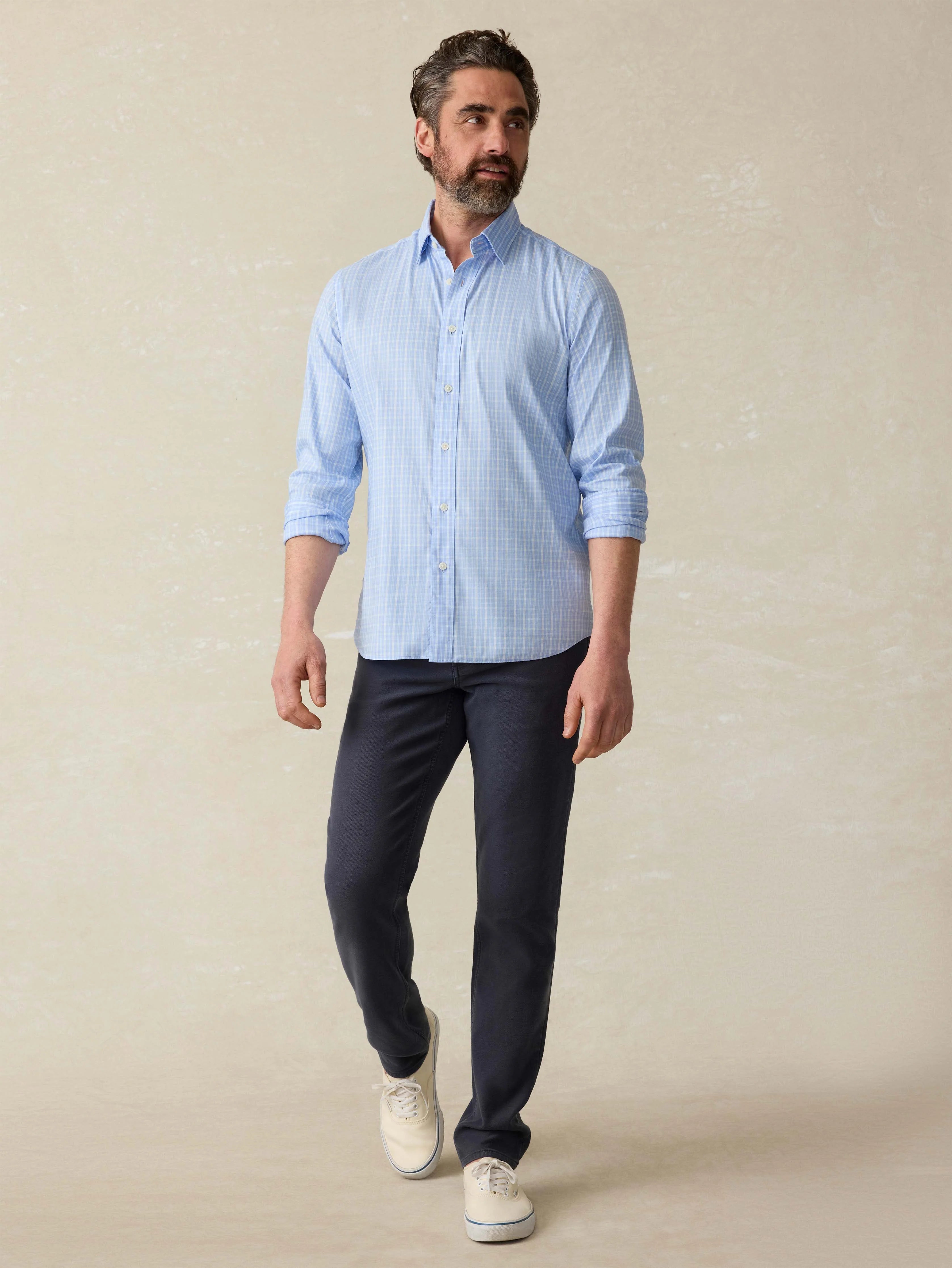 Movement™ Shirt - Sky Shore Plaid