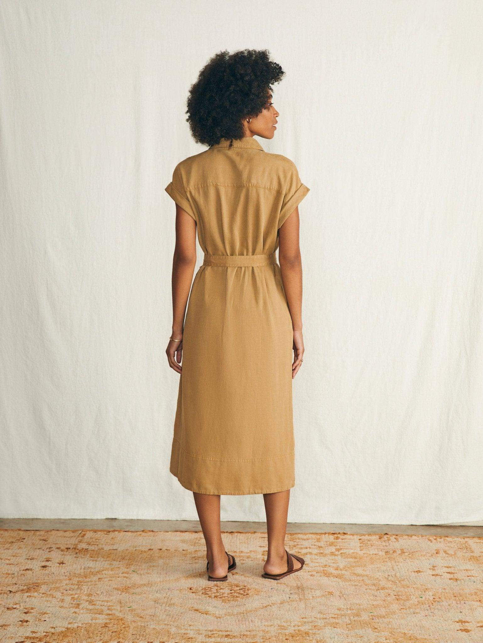 Arlie Shirtdress - Antique Bronze