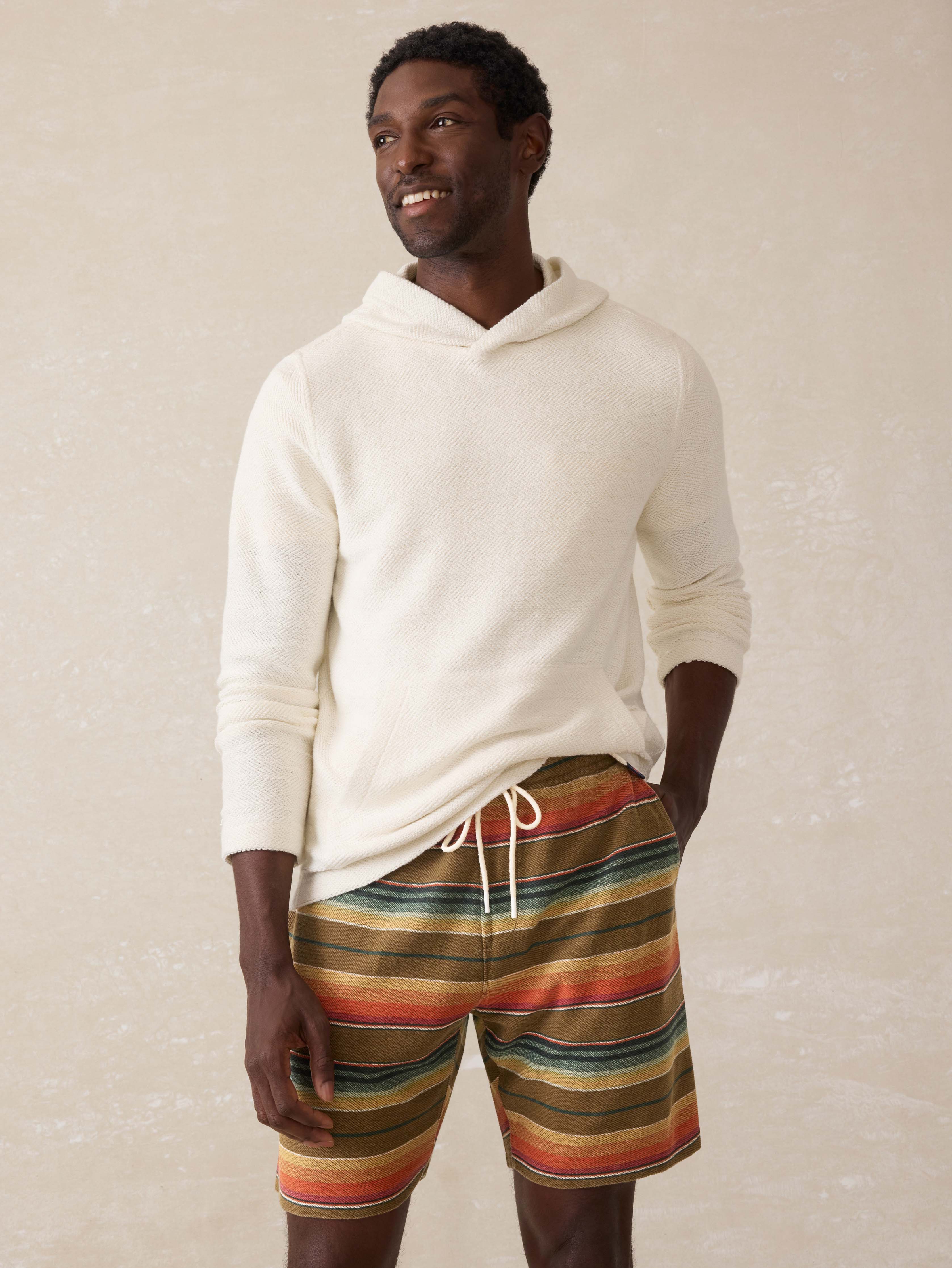 Novelty Knit Short - Cannon Beach Stripe
