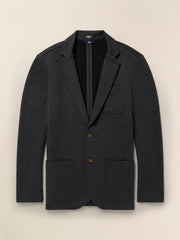 Inlet Knit Blazer (Tall) - Black Sky Melange