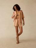 Cabana Towel Terry Short - Sun Kissed Stripe