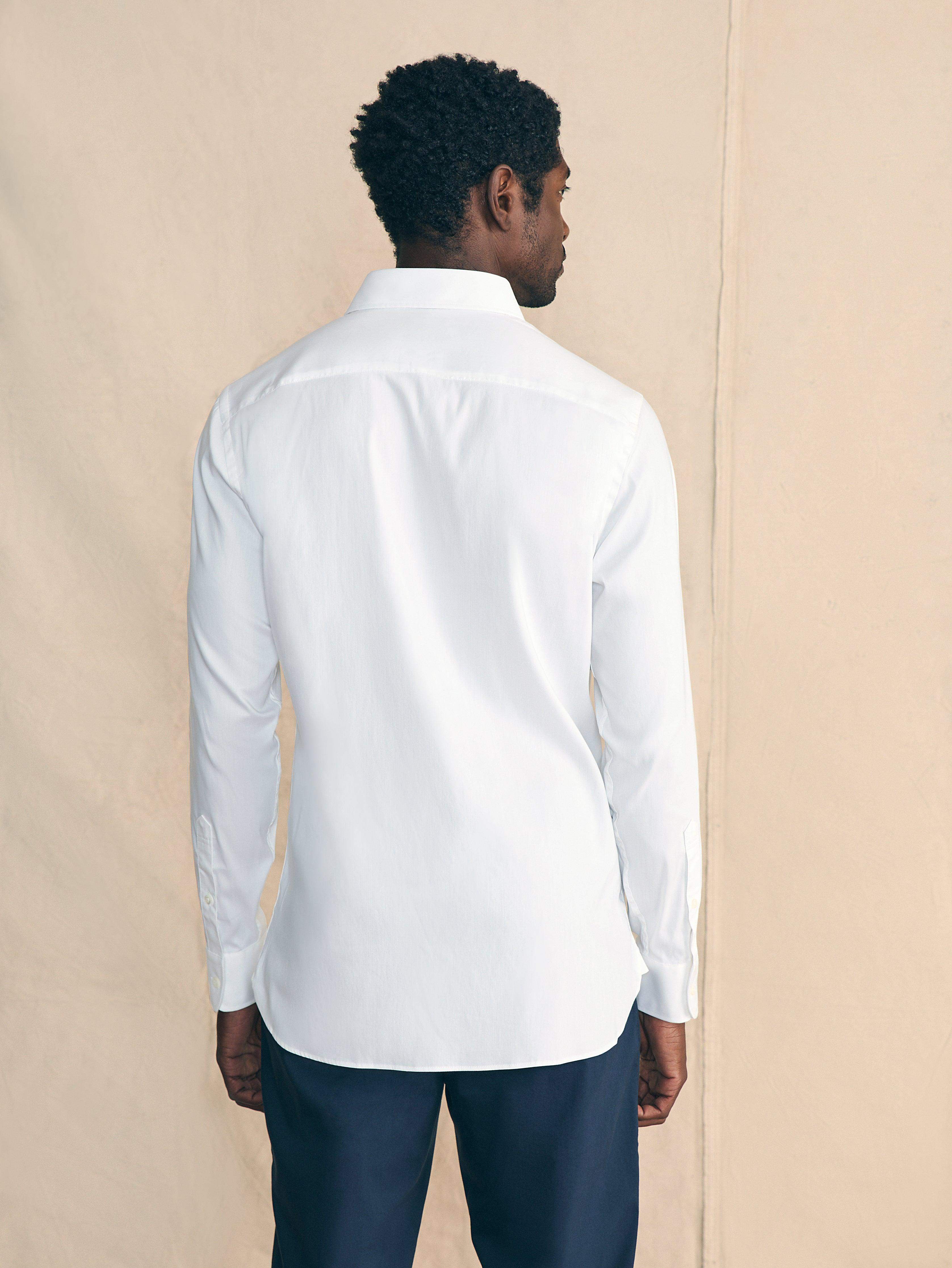Movement™ Dress Shirt - Cloud White
