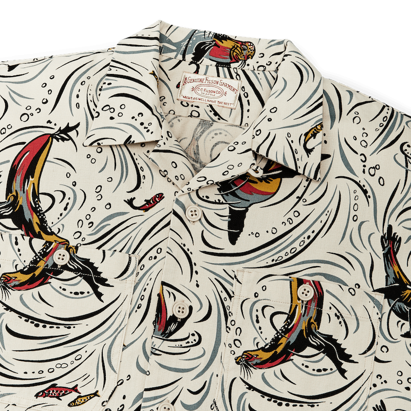 Rustic Short Sleeve Camp Shirt