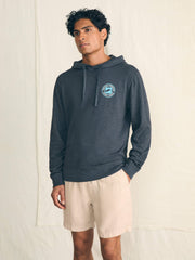 Surfrider Sunwashed Slub Hoodie - Graphite