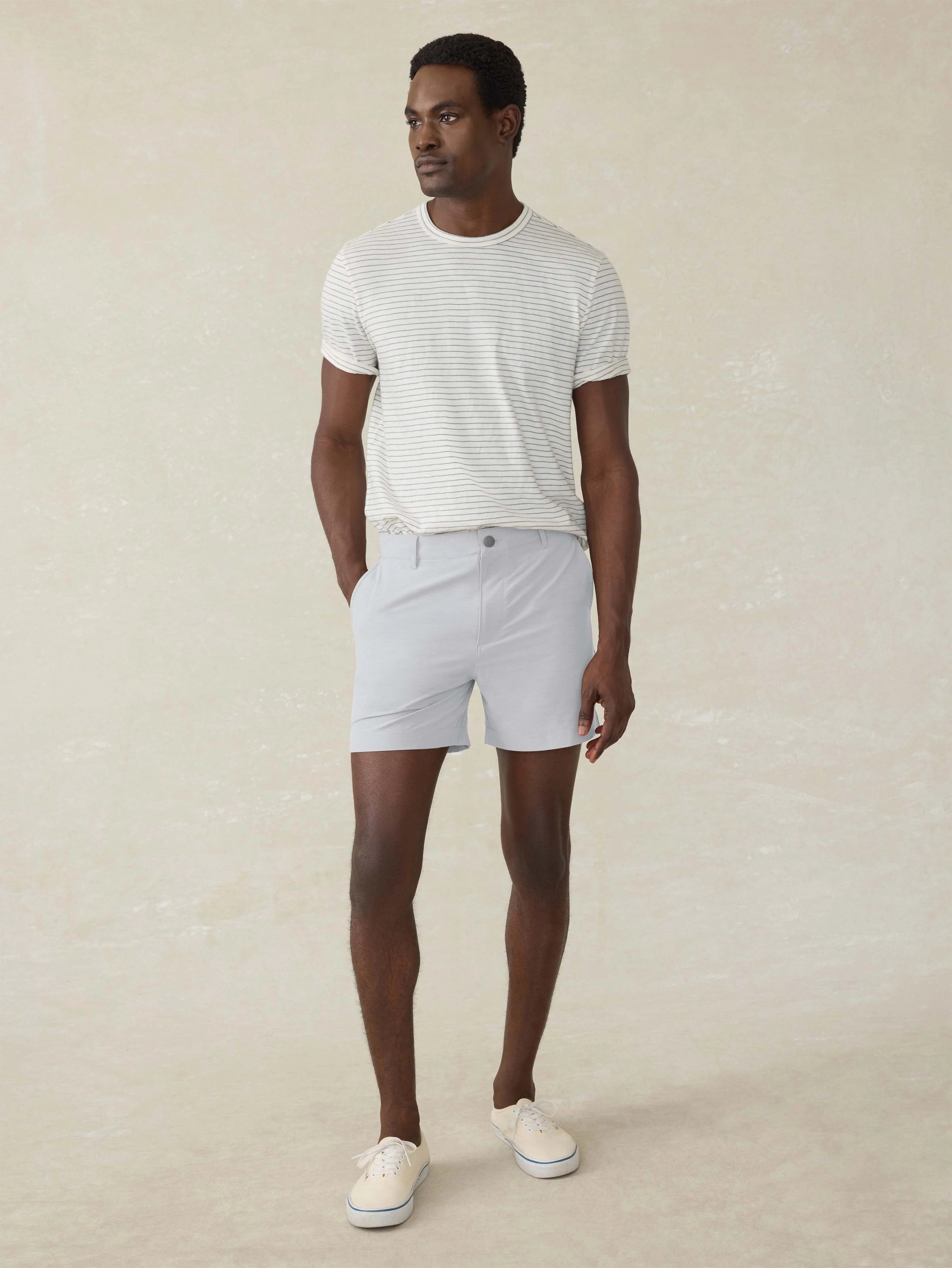 All Day™ Short 2.0 (5") - Ice Grey