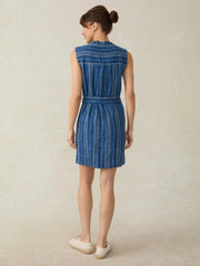 Avalon Dress - Dockside Stripe