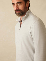 Movement™ Quarter Zip - Grey Cove Stripe