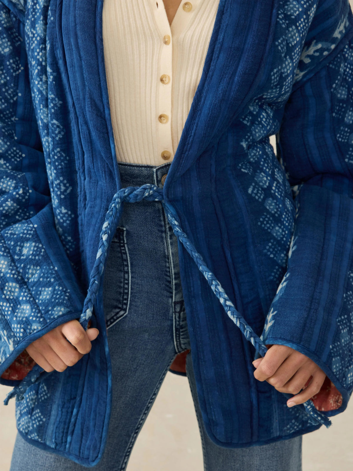 Sun Valley Quilted Jacket - Indigo Valley