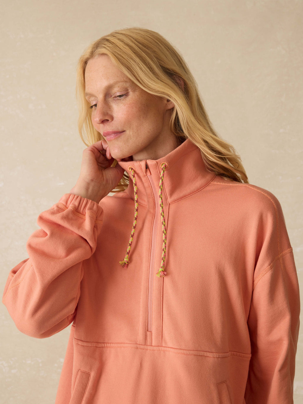 High Tide Terry Anorak - Canyon Sunset