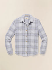 Legend™ Sweater Shirt - Blue Ravine Plaid