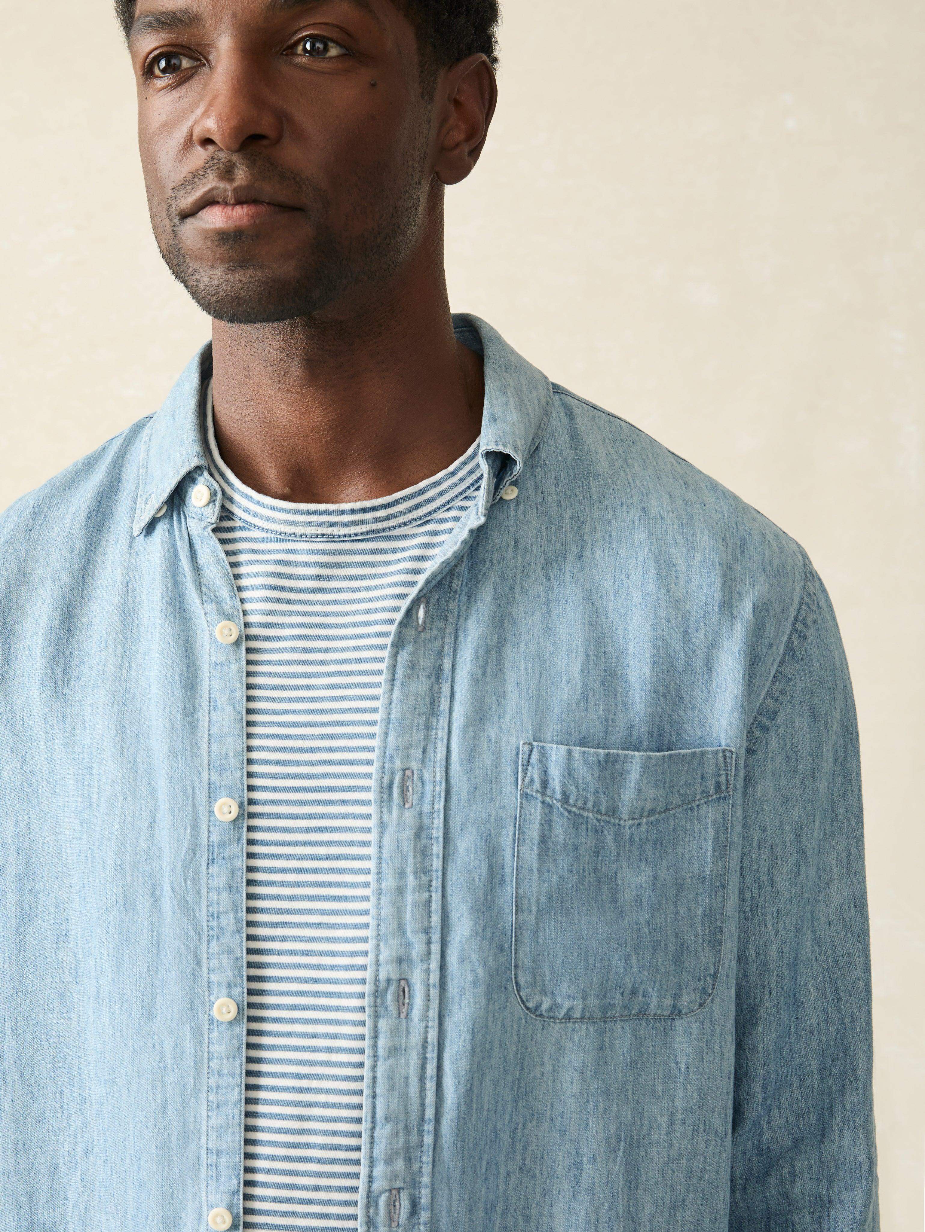 Tried \u0026 True Chambray Shirt - Vintage Indigo
