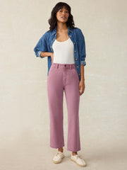 Sunwashed Canvas Dockside Pant - Weathered Orchid