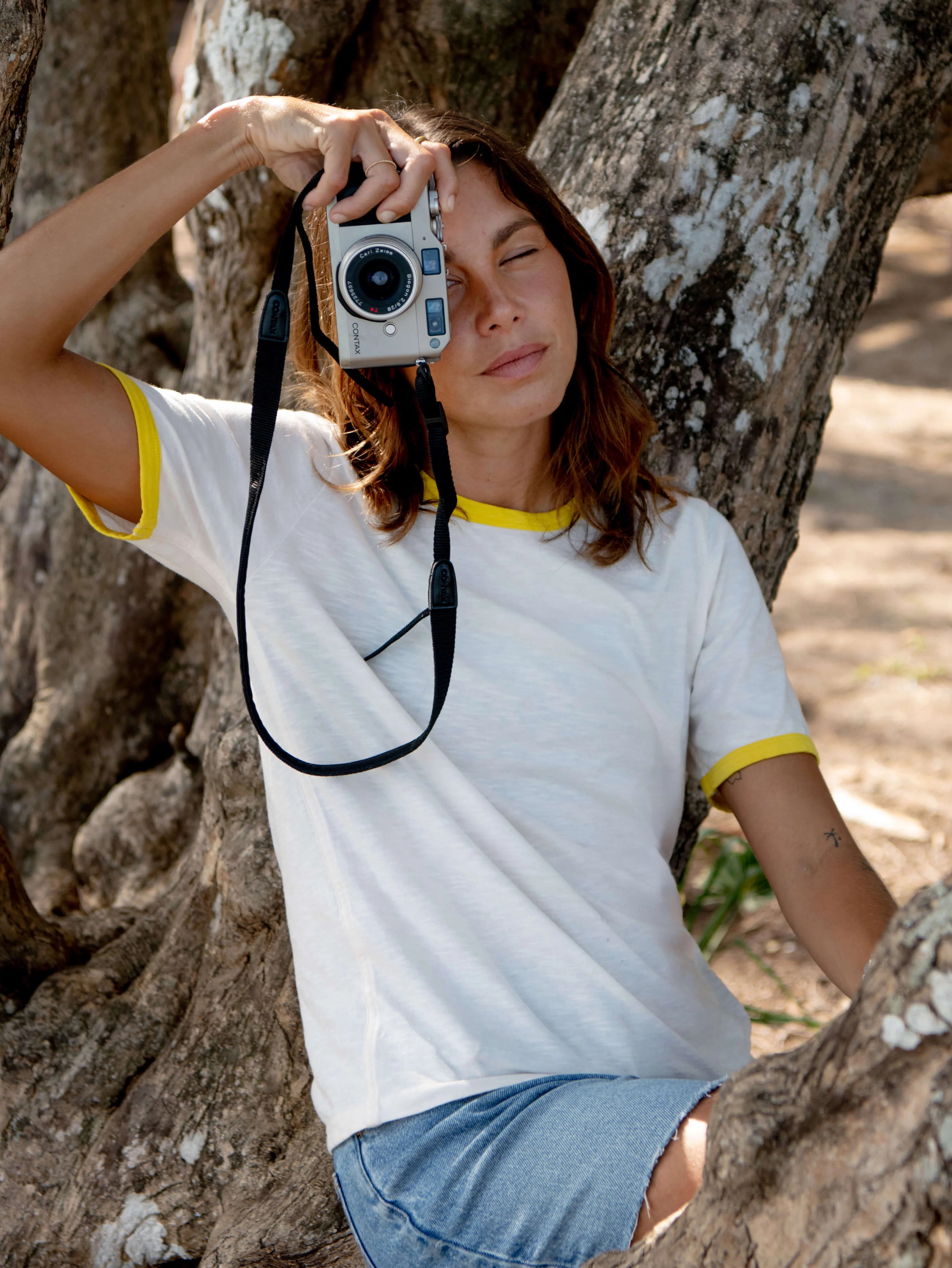 Sunwashed Regenerative Essential Tee - Passion Fruit