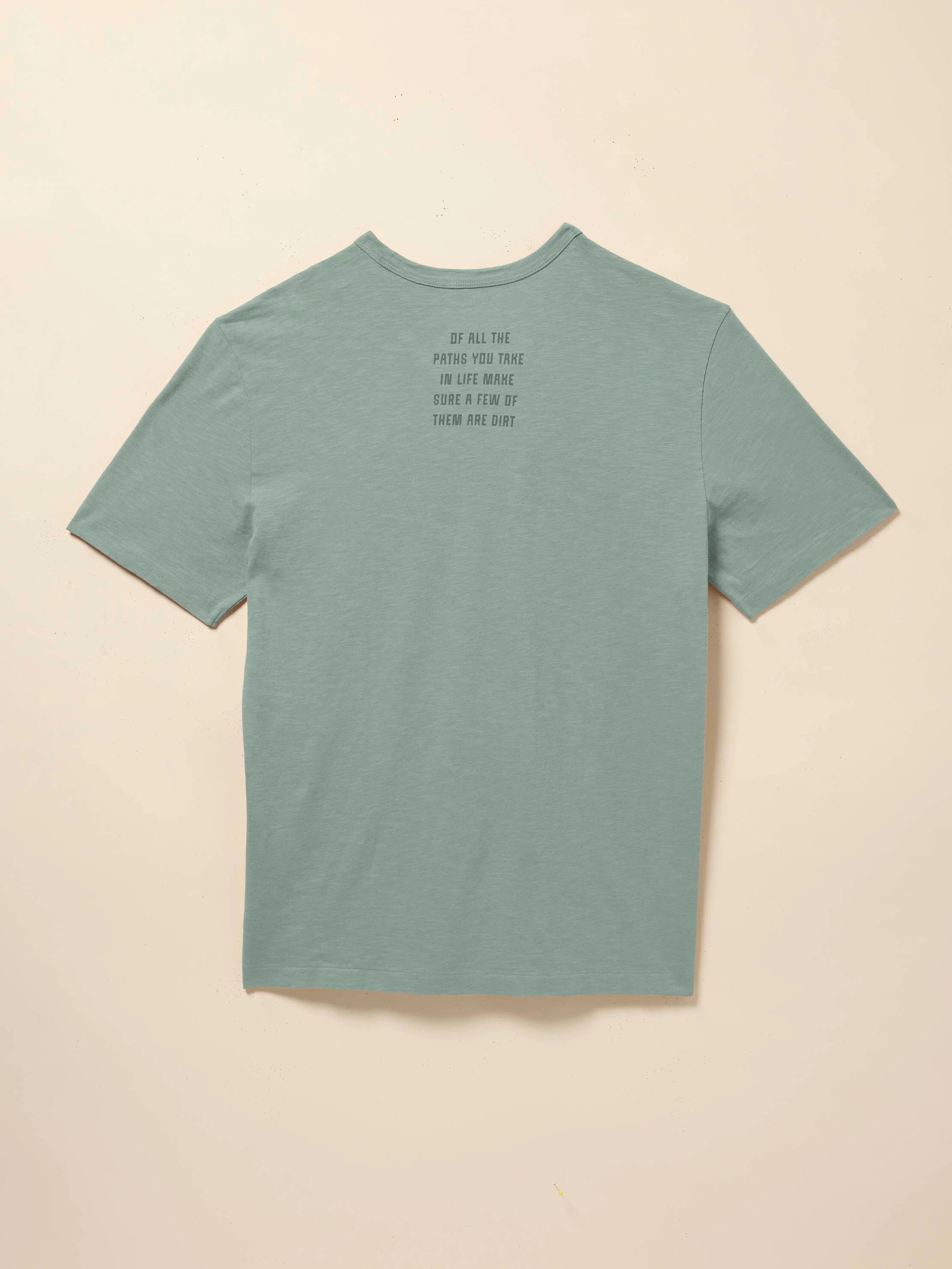 DIRT Sunwashed Regenerative Cotton Tee - Sage Creek