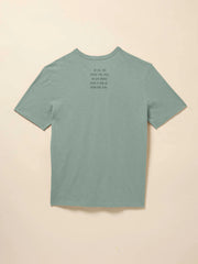 DIRT Sunwashed Regenerative Cotton Tee - Sage Creek