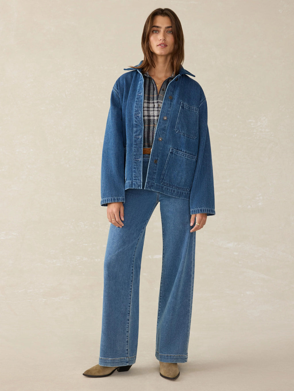 High Ridge Twill Studio Jacket - Night Waves Wash