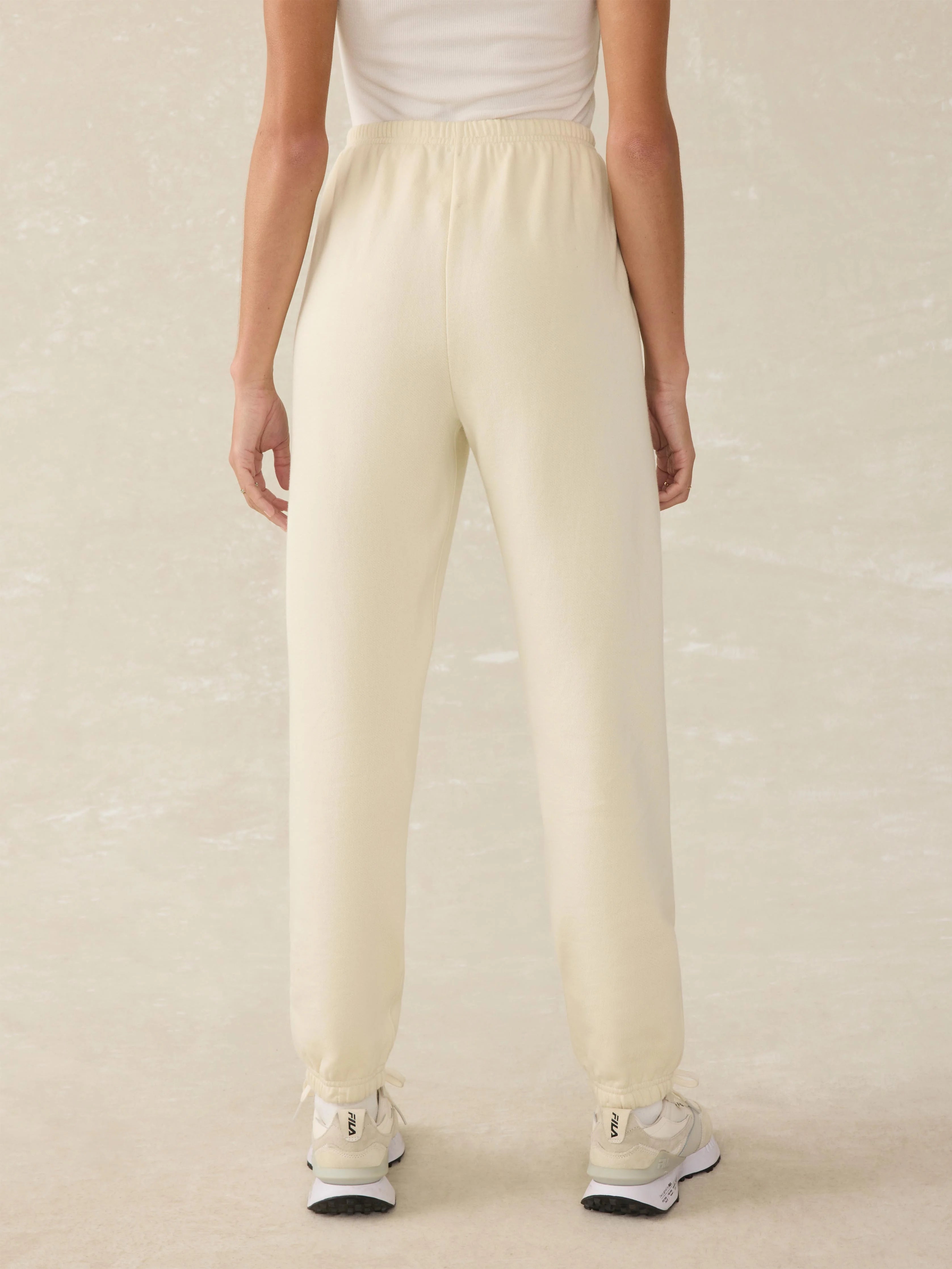 High Standard Fleece Sweatpant - Lemon Sorbet