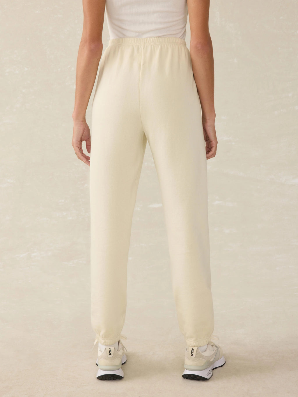 High Standard Fleece Sweatpant - Lemon Sorbet