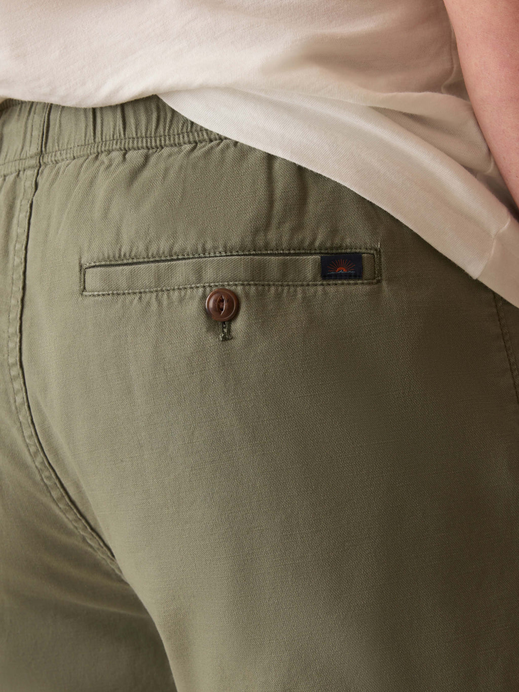 Essential Drawstring Short - Desert Olive
