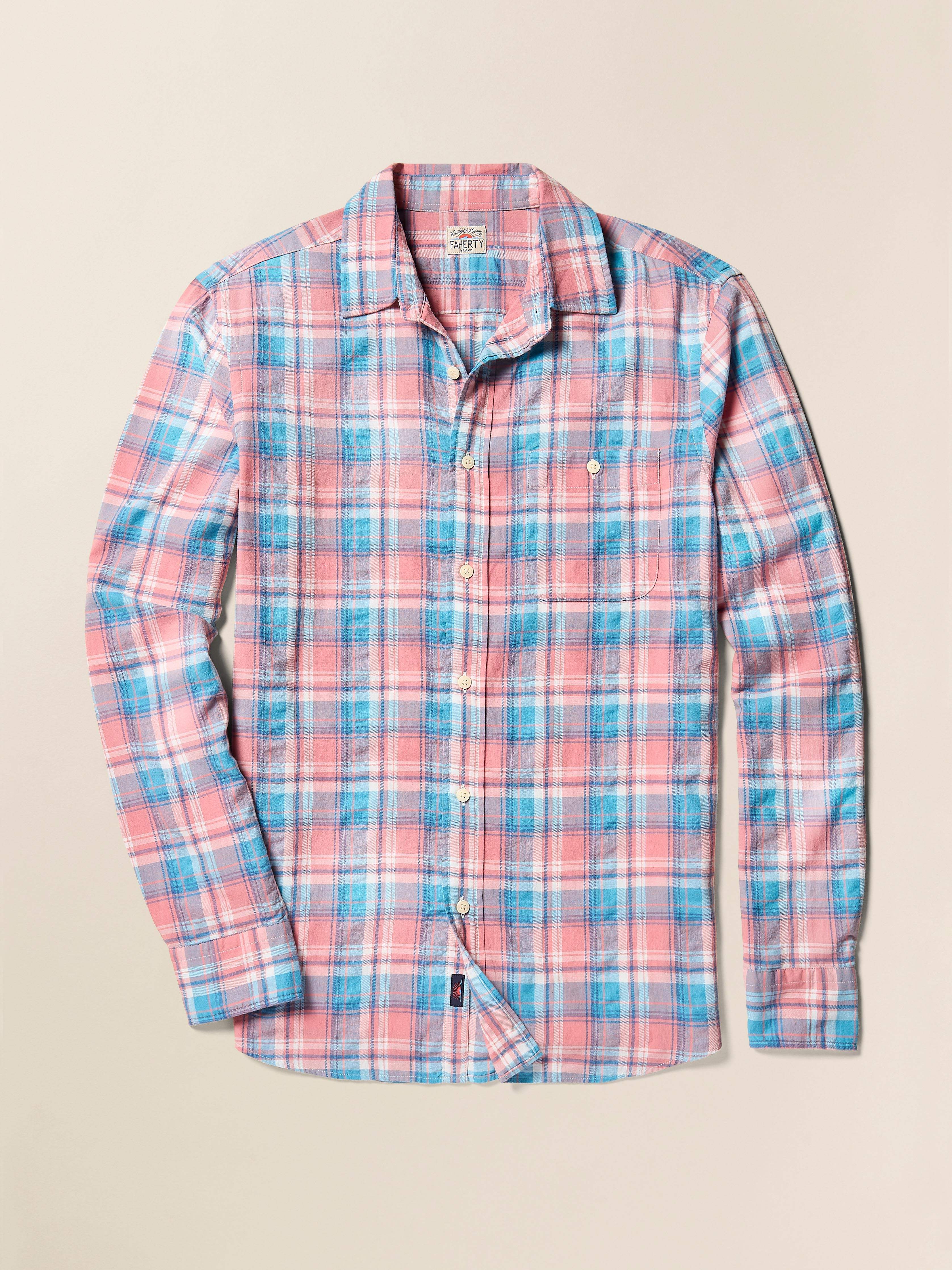 Delray Shirt - Sun Berry Plaid