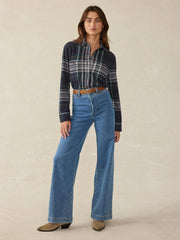 Legend™ Sweater Shirt - Blue Ridge Plaid