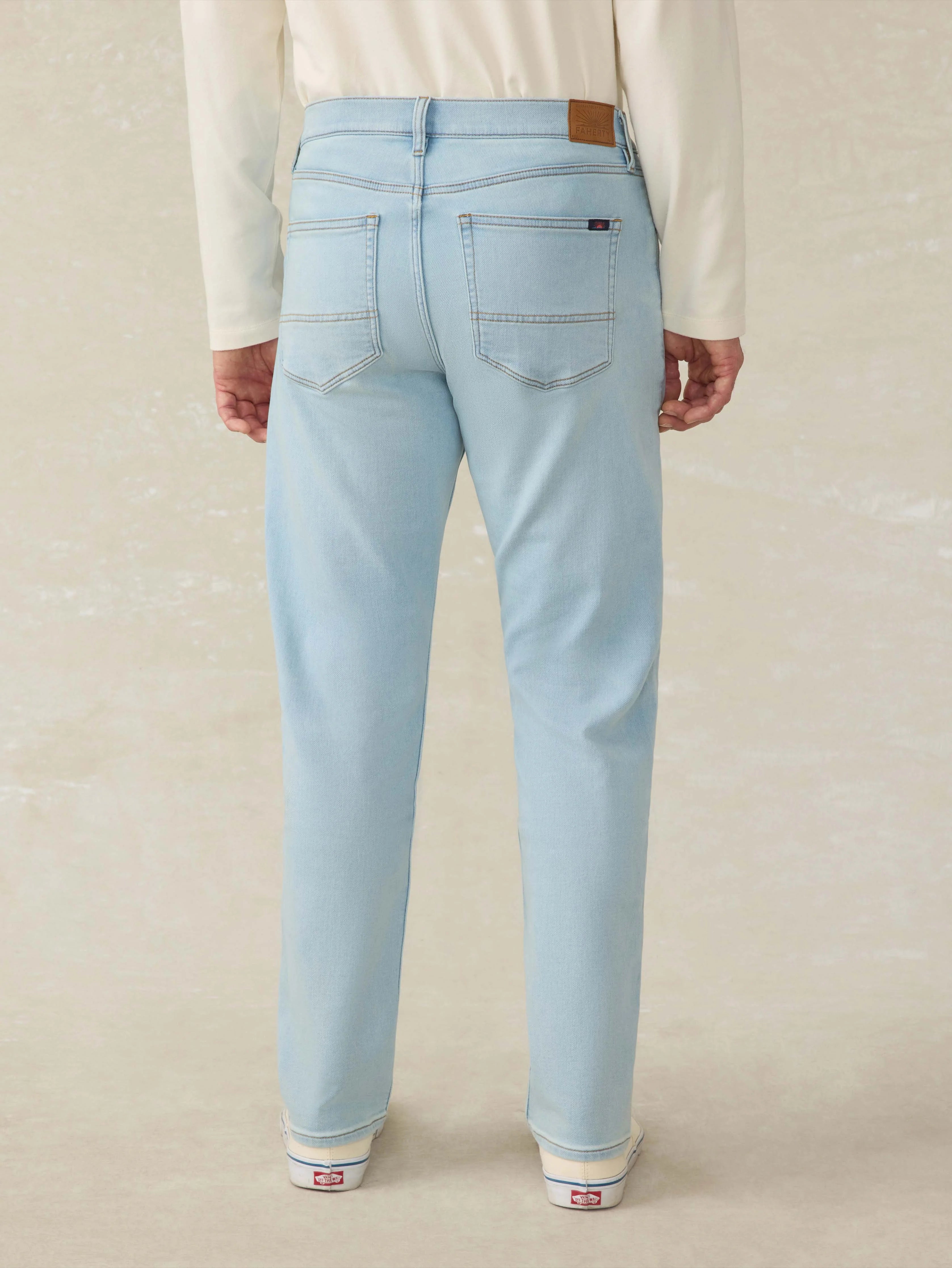 Stretch Terry Indigo 5 Pocket - Riverbend Wash