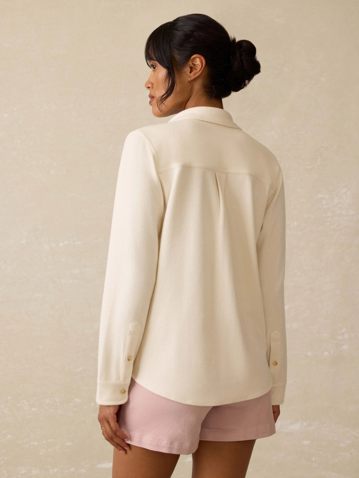 Legend™ Sweater Shirt - Light Oatmeal Twill