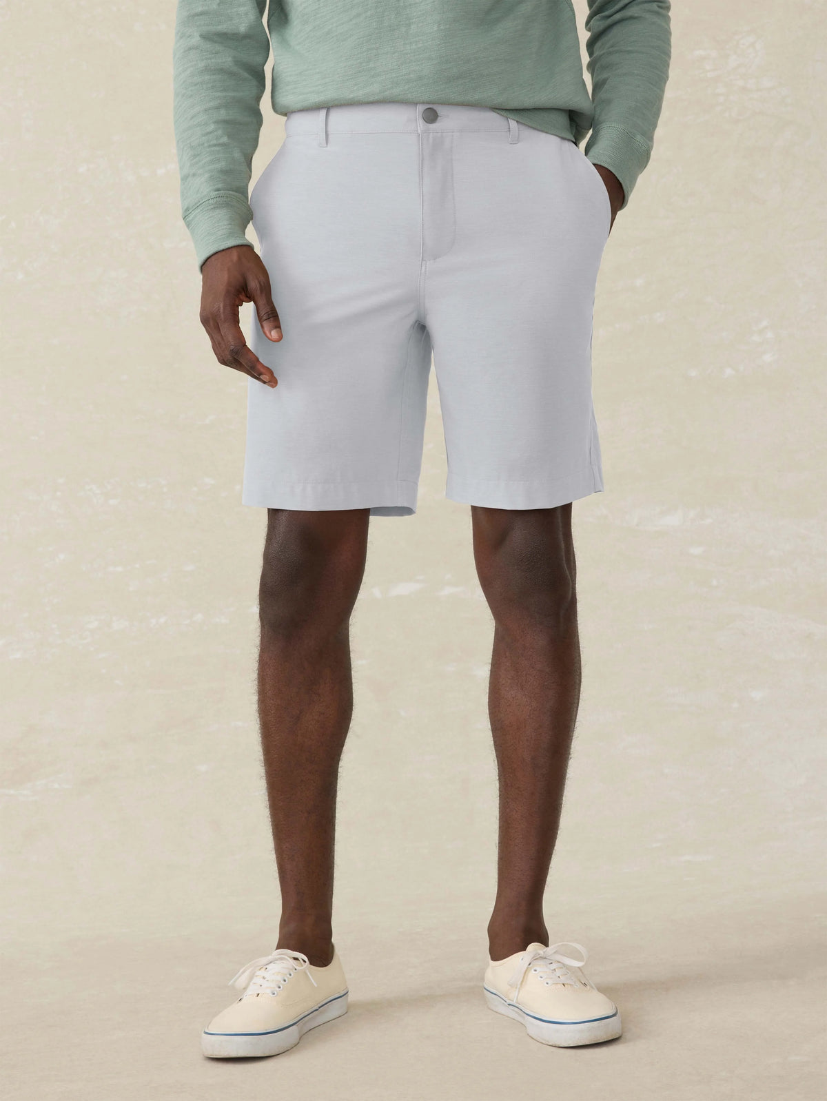 All Day™ Short 2.0 (9") - Ice Grey
