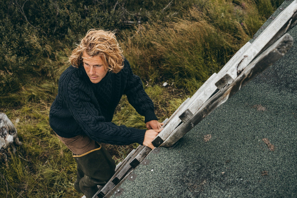 Wool Fisherman's Sweater