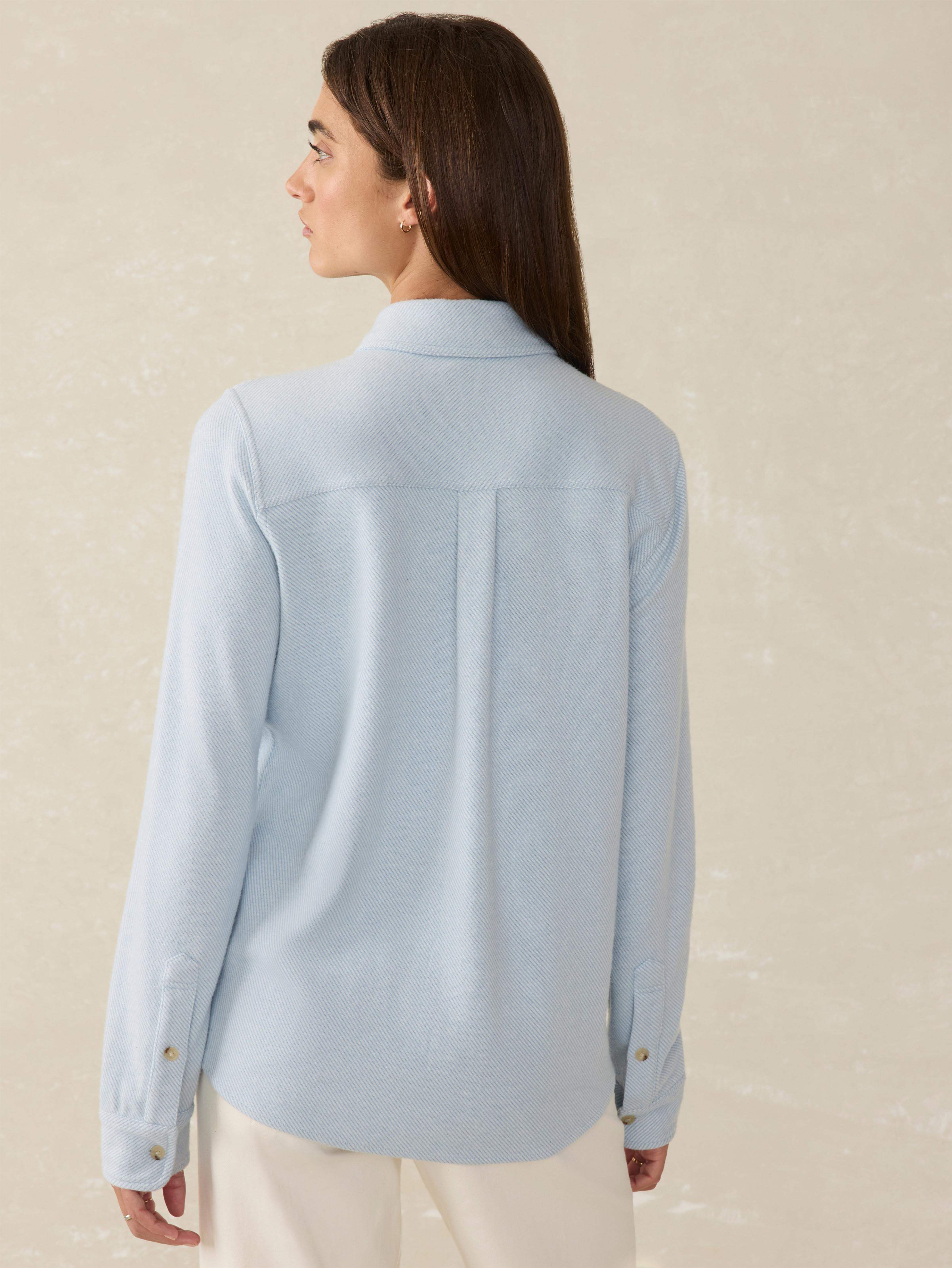 Legend™ Sweater Shirt - Ice Blue Twill
