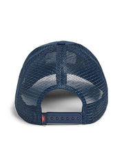 Malibu Retro Sun \u0026 Waves Trucker - Navy