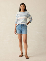 Organic Cotton Denim Short - Lakewood Wash