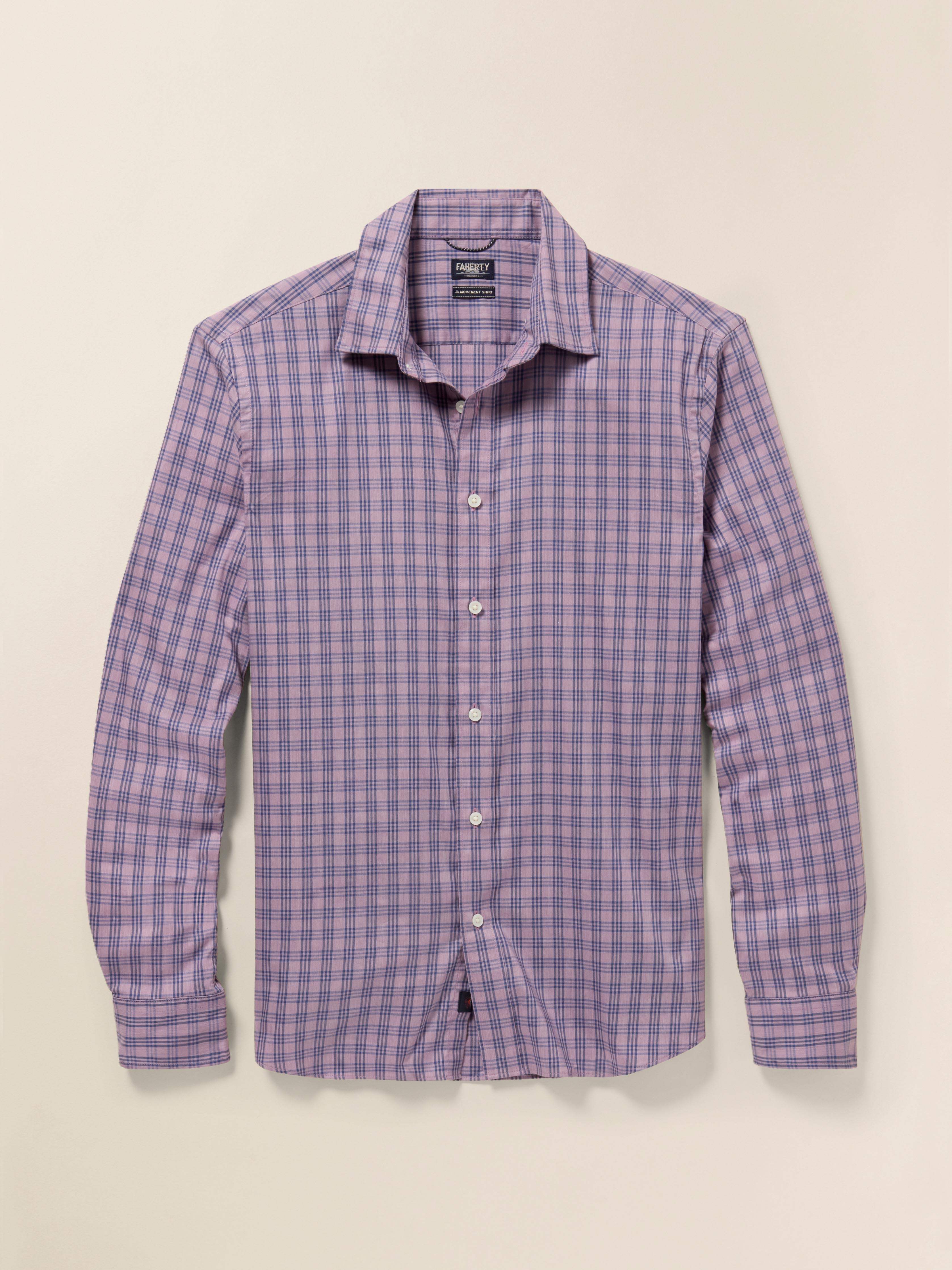 Movement™ Shirt - Berry Skies Check
